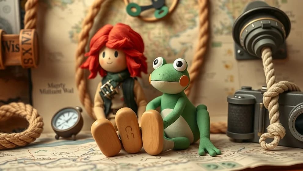 Kalle Stropp och Grodan Boll för barn