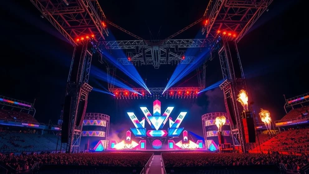 Världens största show på scenen